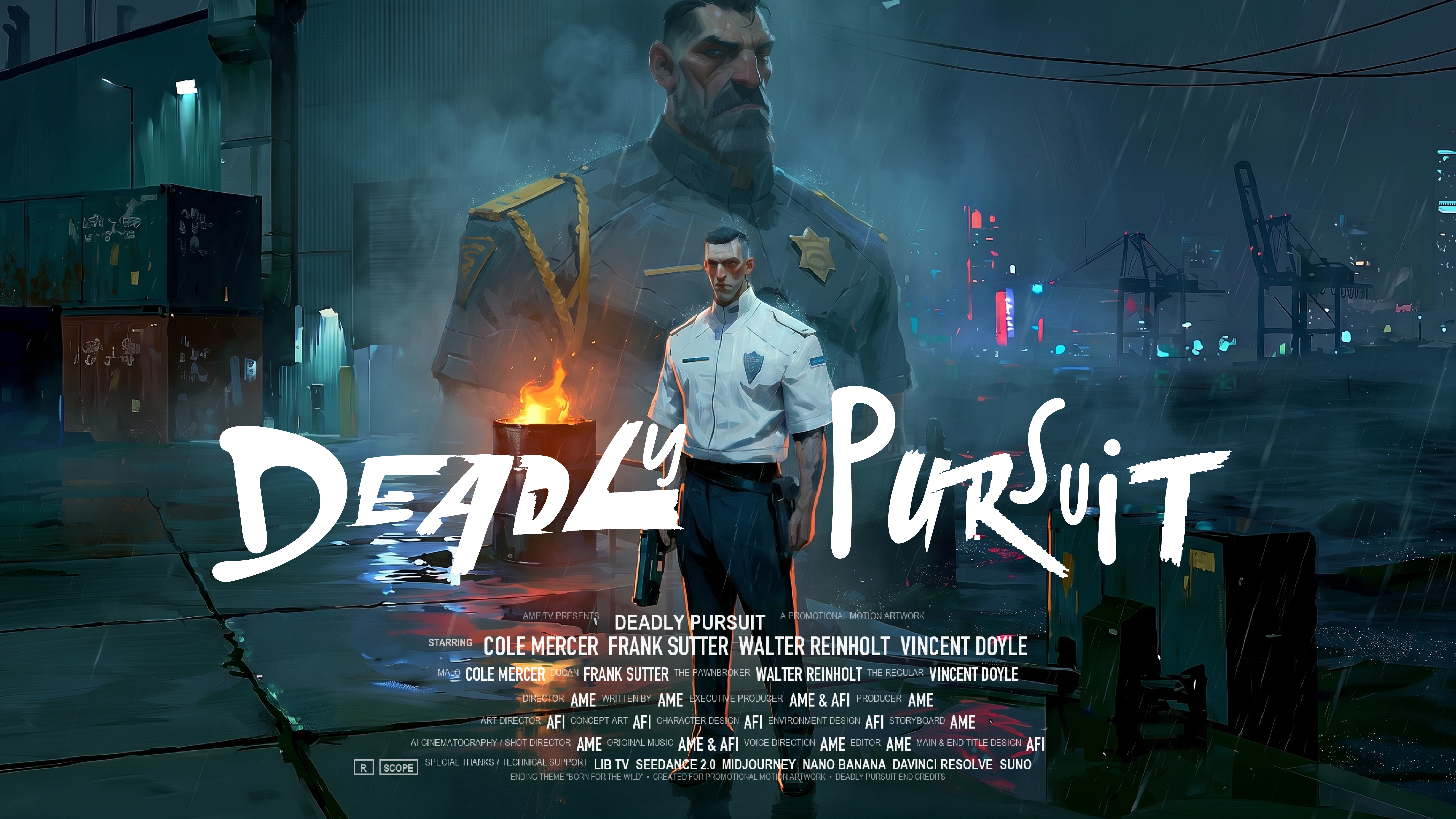 The first episode of the first season of the original comic series "Fatal Pursuit"