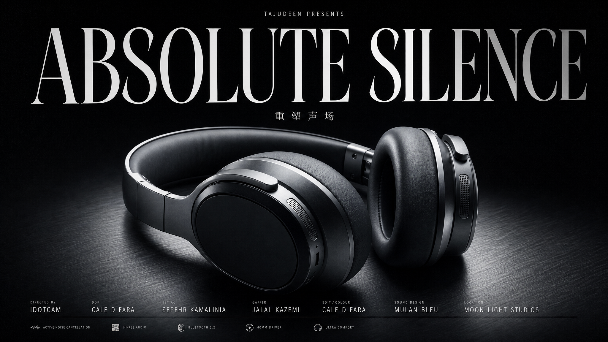 Premium Headphones TVC Advertisement