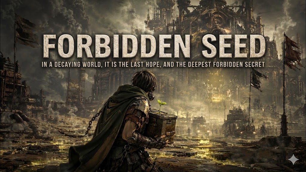 "Forbidden Planting" A plant that shouldn't sprout awakens a city that is eating.