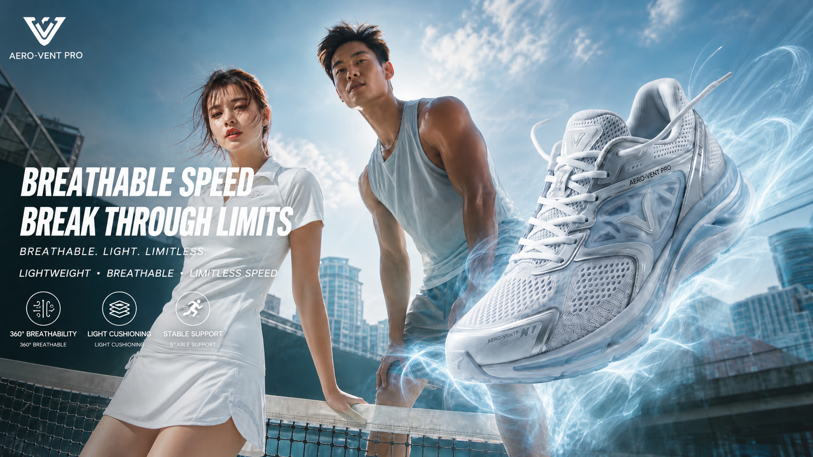 Sports shoe brand fashion e-commerce TVC advertisement