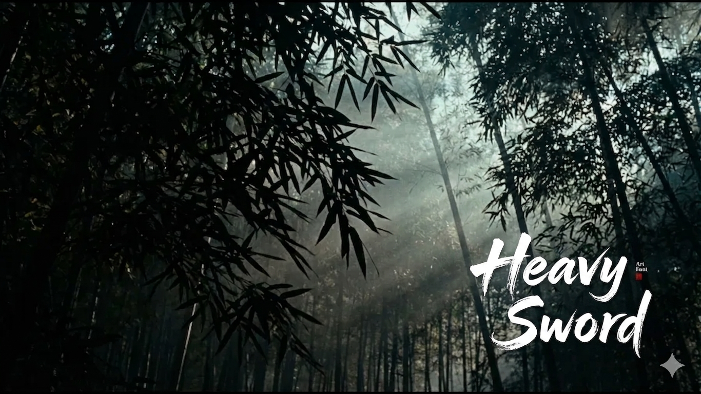 Heavy Sword — Wuxia Cinematic Storyboard